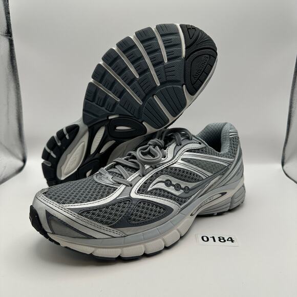 SAUCONY Men's 10 GUIDE 7 Progrid Running Shoes S70936-12 Silver/Gray - Picture 1 of 8